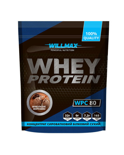 WHEY PROTEIN 80% Шоколадне Морозиво 920г