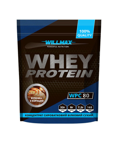 WHEY PROTEIN 80% Булочка з Корицею 920г