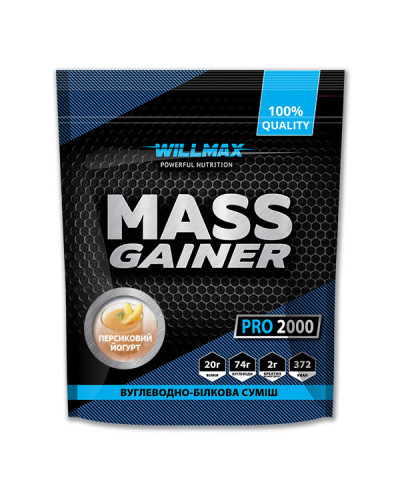 Mass Gainer 2кг Персиковий йогурт