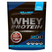 WHEY PROTEIN 65% 1кг Полуничний джем