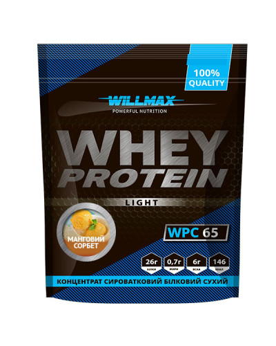 WHEY PROTEIN 65% 1кг Манговий Сорбет