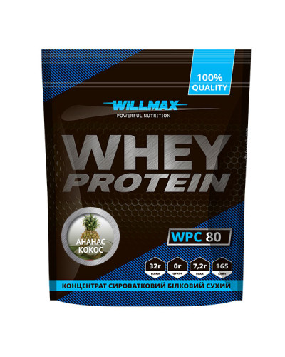 WHEY PROTEIN 80% Ананас-Кокос 920г