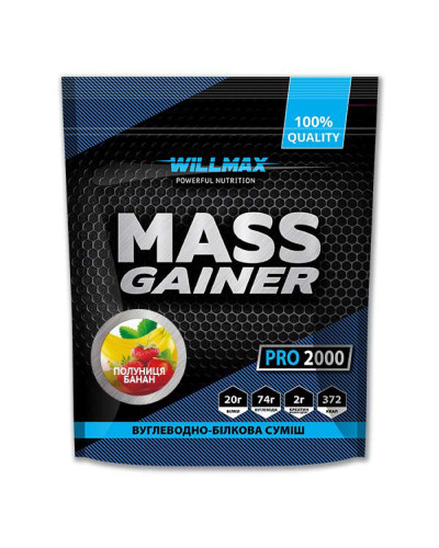 Mass Gainer 2кг  Полуниця