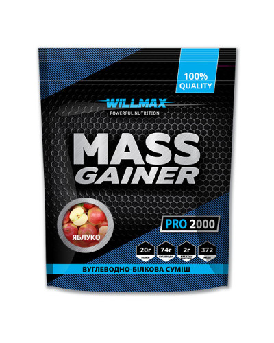 Mass Gainer 2кг Яблуко