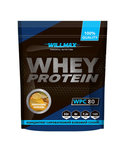 WHEY PROTEIN 80% Лимонний Чизкейк 920г