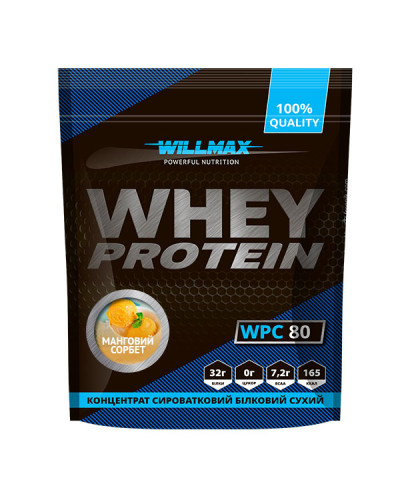 WHEY PROTEIN 80% Манговий сорбет 920г