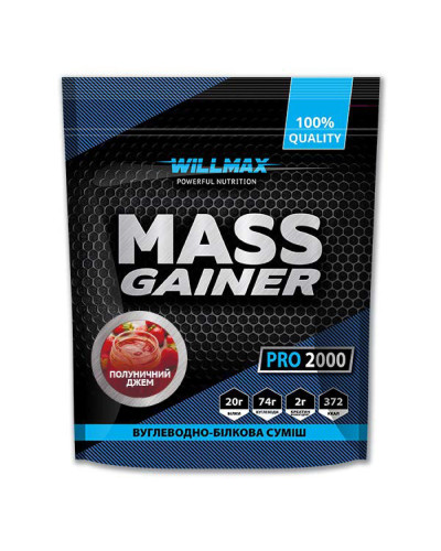 Mass Gainer 2кг  Полуниця
