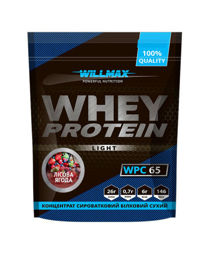 WHEY PROTEIN 65% 1кг Лісова Ягода