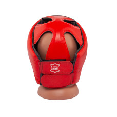 Шолом карате BOXER розмір M шкірвініл 1 мм червоний