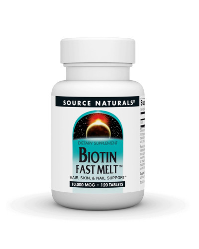 Biotin Fast Melt 10000 mcg - 120 tabs