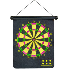 Мішень для гри в дартс магнітна двостороння ZBL-1016B, р-р 32x40см