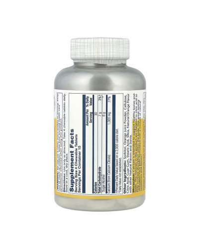 Calcium Citrate 1000mg - 60 chewables