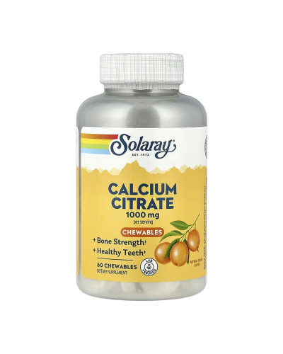 Calcium Citrate 1000mg - 60 chewables