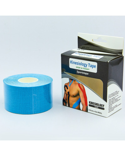 Кінезіо тейп у рулоні 5см х 5м (Kinesio tape) еластичний пластир