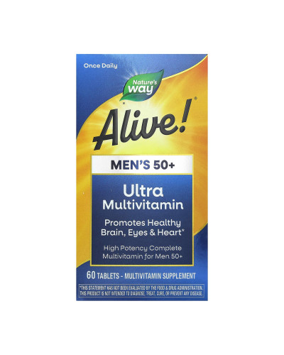 Once Daily Men's 50+ Ultra Multivitamin - 60 tabs (До 10.26)