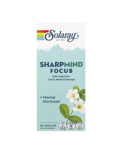 SharpMind Nootropics Focus - 30 vcaps