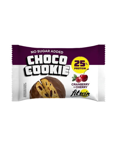 Choco Cookie 25% - 10x40g Cranberry Cherry