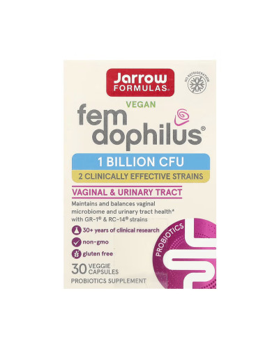 Vegan Fem Dophilus® 1 Billion Cfu - 30 vcaps (Пошкоджена банка)