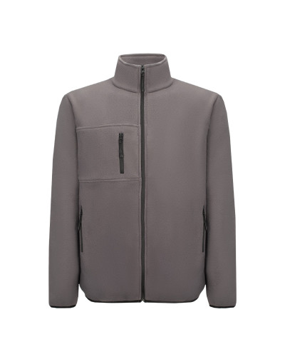 Флісова кофта IVN Microfleece (мікрофліс) сіра L
