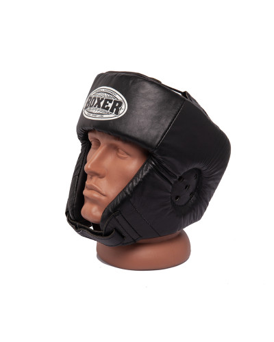 Шолом Боксерський BOXER L шкірвініл 0,6 мм чорний