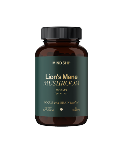 Lion's Mane Mushroom 1000 mg - 60 vegcaps (До 10.26)