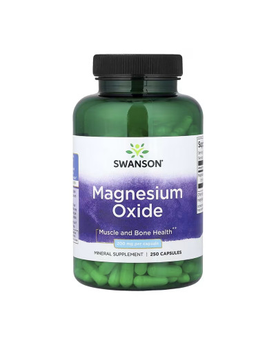 Magnesium Oxide 200 mg - 250 caps