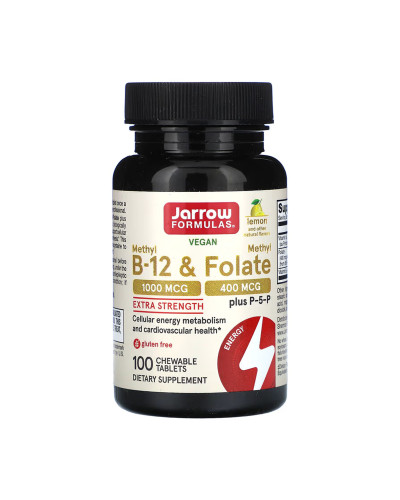 Methyl B-12 & Methyl Folate - 100 tabs (Пошкоджена етикетка)