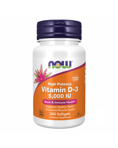 VIT D-3 5000 IU - 240 sgels