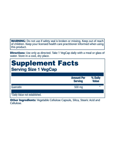 Quercetin 500mg - 90 vcaps
