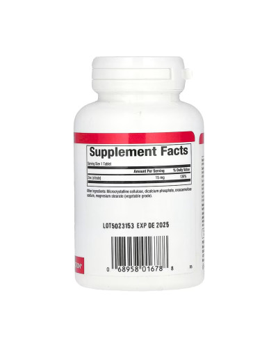 Zinc Citrate 15mg - 30 tabs