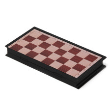 Шахи магнітні пластикові 22×22 см, складні, в коробці
