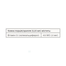 BigFriends Liquid Vitamin D3 400 IU - 15ml