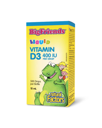 BigFriends Liquid Vitamin D3 400 IU - 15ml
