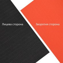 Килимок IVN для йоги та фітнесу помаранчево-чорний 1850х550х5мм EVA