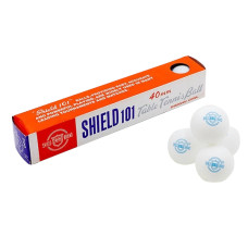 М'ячі для настільного тенісу SHIELD 101, упаковка 6 шт