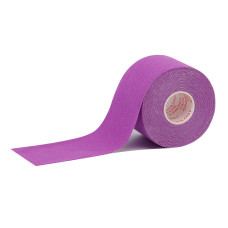 Кінезіо тейп IVN в рулоні 5см х 5м (Kinesio tape) еластичний фіолетовий пластир