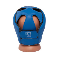 Шолом карате BOXER L шкірвініл 0,6 мм синій