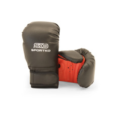 Рукавички боксерські дитячі 6 OZ Sportko 6-8 років колір чорний