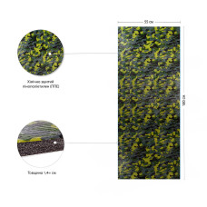 Килимок туристичний IVN Nato camo 180x55x1.2см