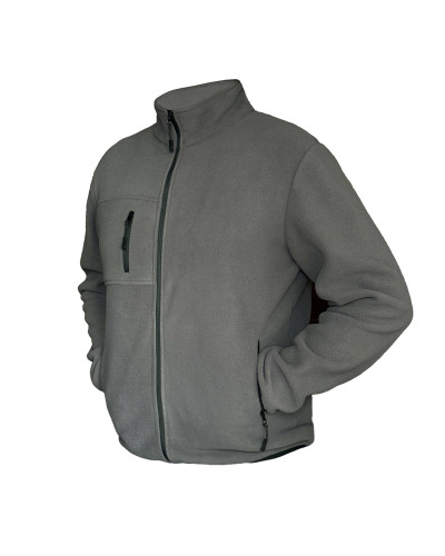 Флісова кофта IVN Microfleece (мікрофліс) сіра M