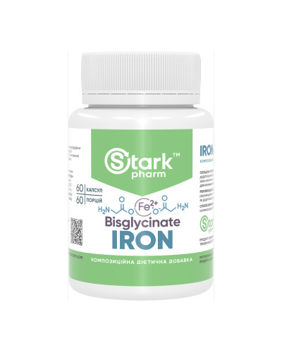 Iron Bisglycinate 36mg - 60 caps