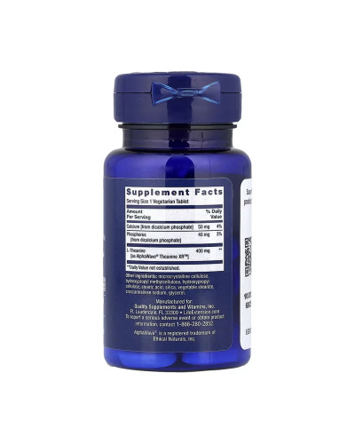 Theanine XR™ Stress Relief - 30 vegetarian tablets (До 12.26)