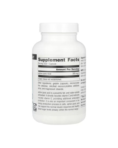 Alpha Lipoic Acid 300 mg - 120 caps