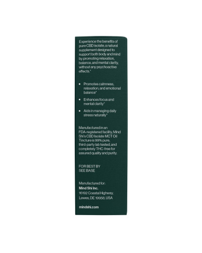 CBD Oil Isolate 1000 mg Strawberry - 10 ml