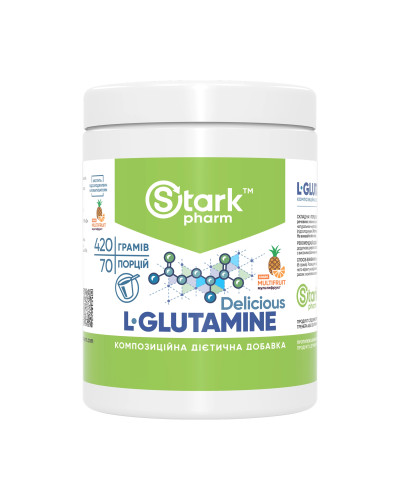 L-Glutamine Delicious - 420g Multi Fruit