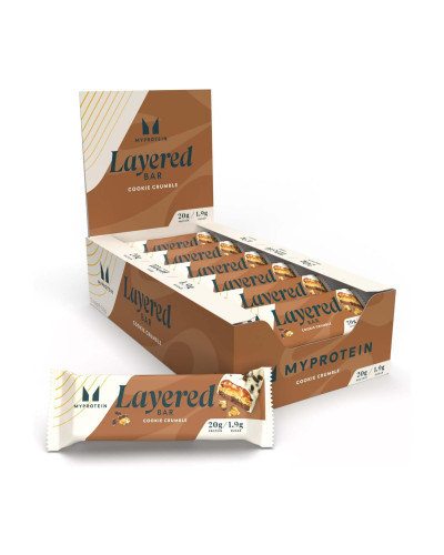 Layered Bar - 12x60g Cookie Crumble (До 07.26)