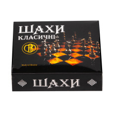 Комплект шахових фігур класичних.