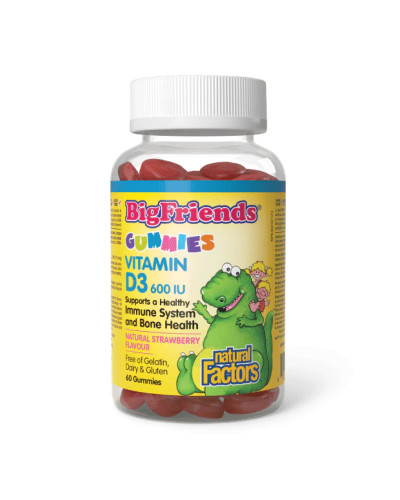 BigFriends Vitamin D3 Gummies 600 IU - 60 gummies