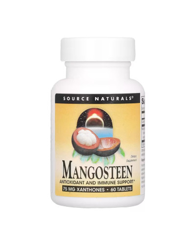 Mangosteen 75mg - 60 tabs (Пошкоджена етикетка)
