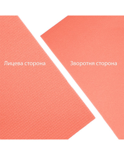 Килимок для фітнесу IVN 1800х600х5 помаранчевий A00298